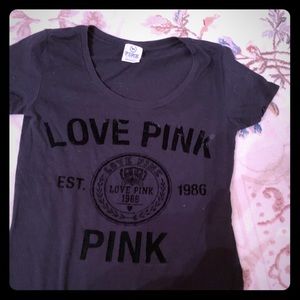 Victoria’s Secret black T-shirt . Worn once